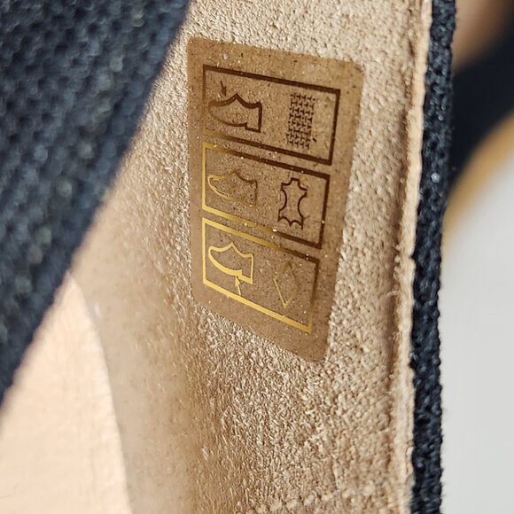 Elegant Black Wedge Shoes - Picture 9 of 15